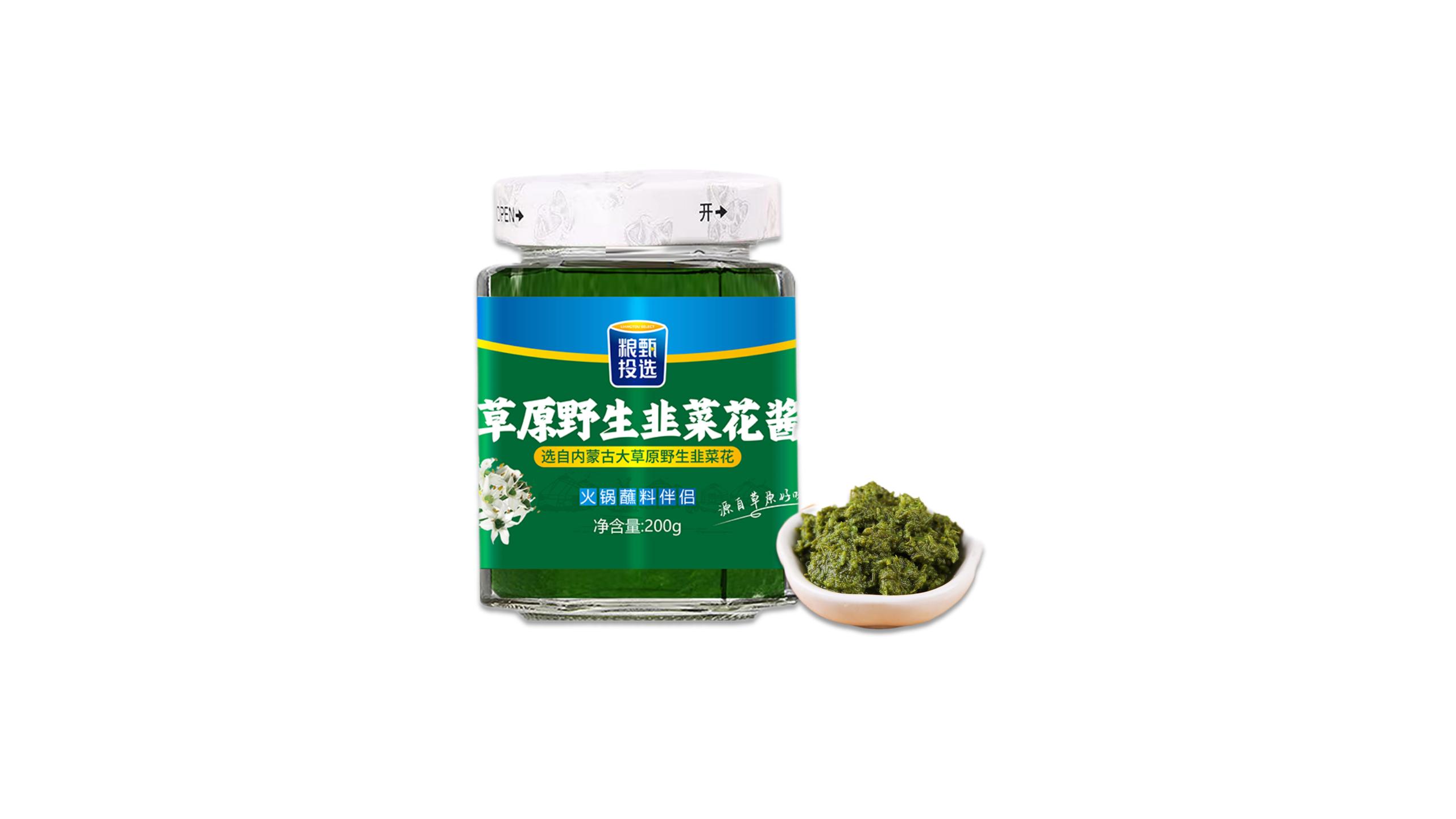 野生韭菜花酱